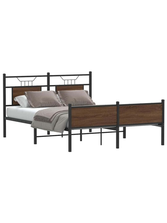 VOODIRAAM ILMA MADRATSITA PRUUN TAMM 137X190 CM TEHISPUIT