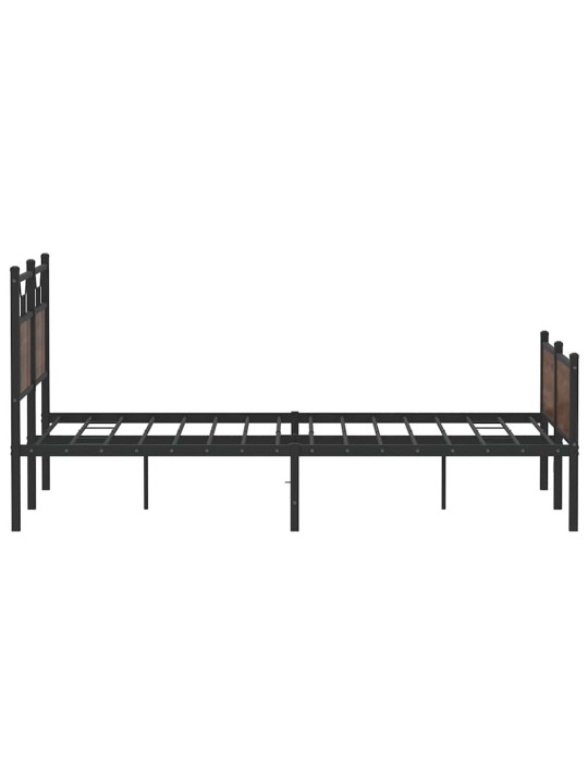 VOODIRAAM ILMA MADRATSITA PRUUN TAMM 140X200 CM TEHISPUIT