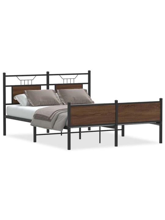 VOODIRAAM ILMA MADRATSITA PRUUN TAMM 150X200 CM TEHISPUIT