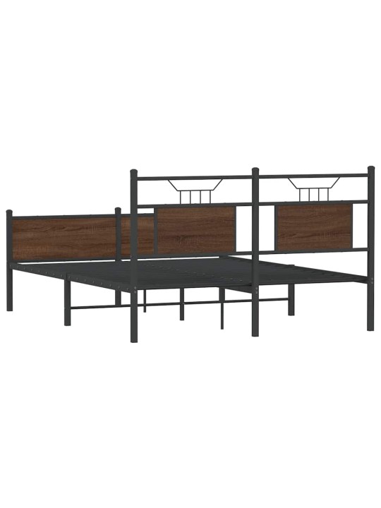 VOODIRAAM ILMA MADRATSITA PRUUN TAMM 150X200 CM TEHISPUIT