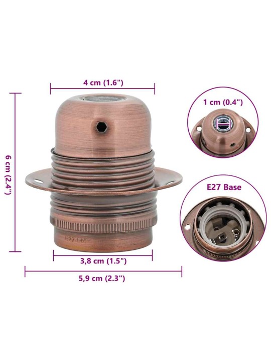 LAMBIHOIDJAD 2 TK RED BRONZE E27