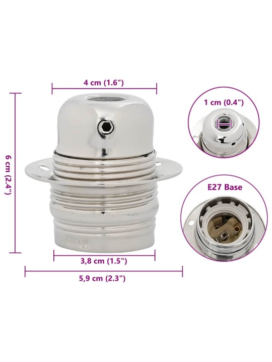 LAMBIHOIDJAD 2 TK SATIN NICKEL E27