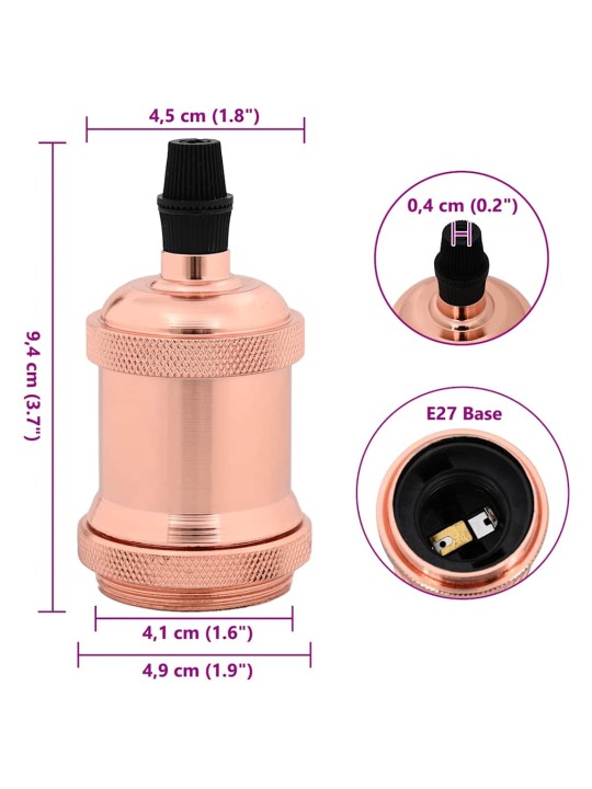 LAMBIHOIDJAD 2 TK ROSE GOLD E27