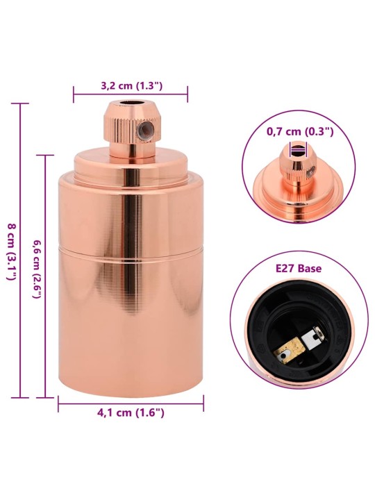 LAMBIHOIDJAD 2 TK ROSE GOLD E27