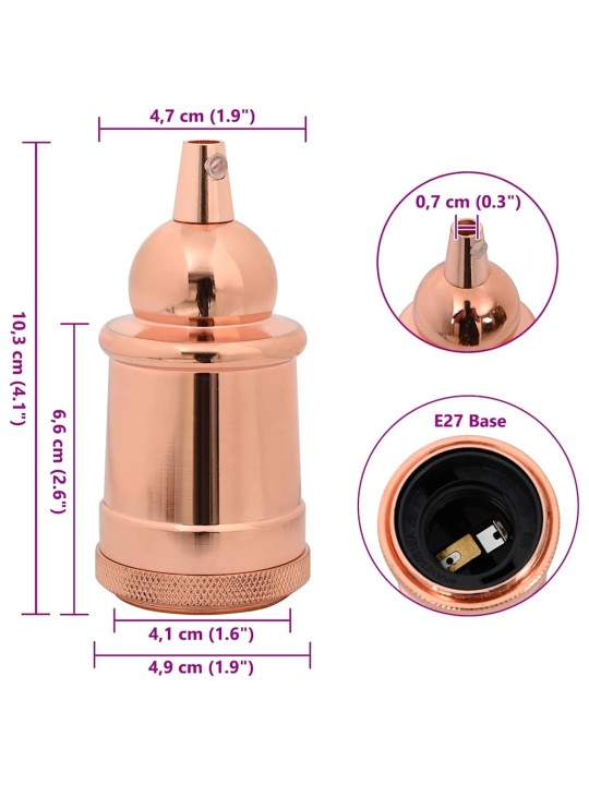 LAMBIHOIDJAD 2 TK ROSE GOLD E27