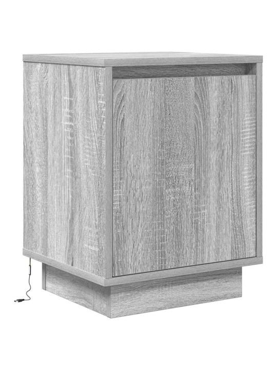 ÖÖKAPP LED-TULEDEGA, HALL SONOMA TAMM, 38X34X50 CM