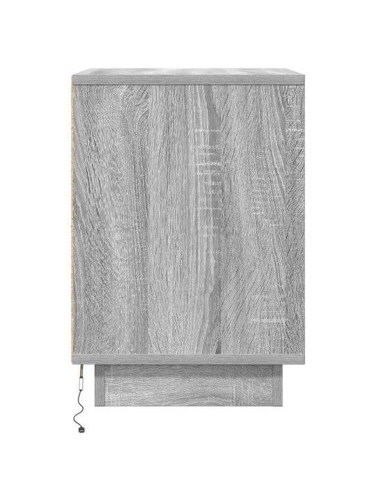 ÖÖKAPP LED-TULEDEGA, HALL SONOMA TAMM, 38X34X50 CM