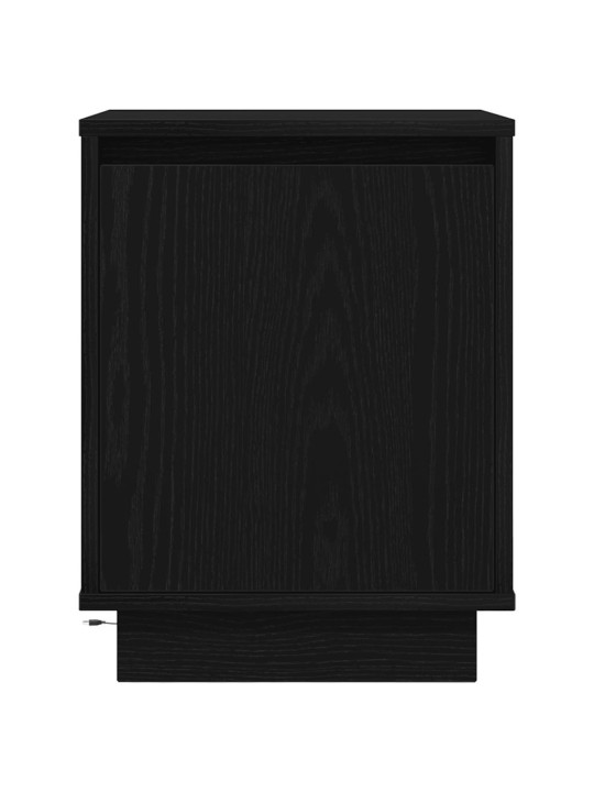 ÖÖKAPP LED-TULEDEGA, MUST, 38X34X50 CM