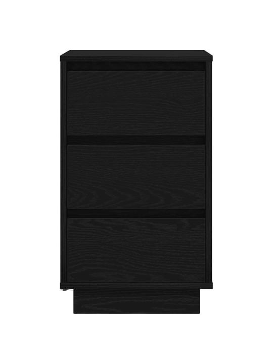 ÖÖKAPP LED-TULEDEGA, MUST, 38X34X65 CM
