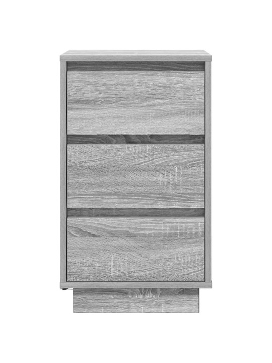 ÖÖKAPP LED-TULEDEGA, HALL SONOMA TAMM, 38X34X65 CM