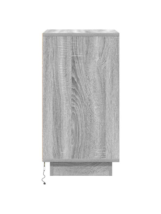 ÖÖKAPP LED-TULEDEGA, HALL SONOMA TAMM, 38X34X65 CM