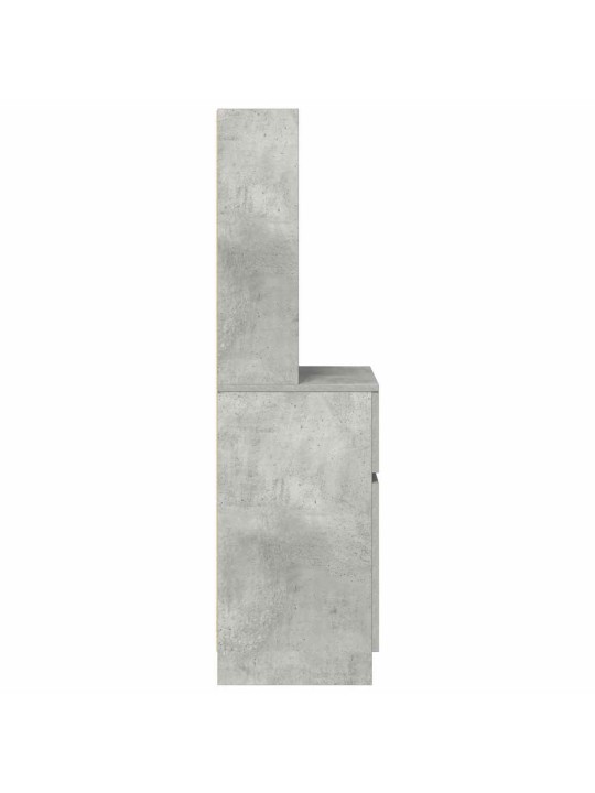 ÖÖKAPP, BETOONHALL, 39X35X125 CM, TEHISPUIT