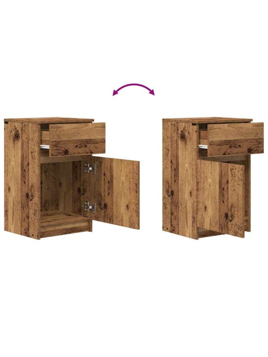 ÖÖKAPID 2 TK VANA PUIT 39X35X65 CM TEHNILINE PUIT