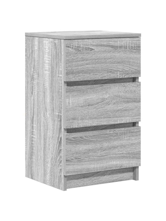 3 SAHTLIGA ÖÖKAPP, HALL SONOMA, 39X35X65 CM