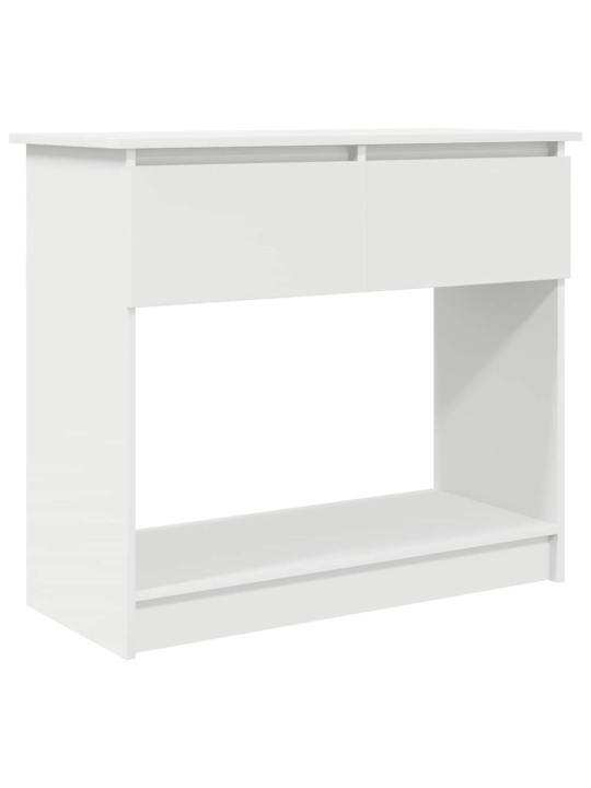 KONSOOLLAUD SAHTLITEGA, VALGE, 85,5X38,5X74,5 CM