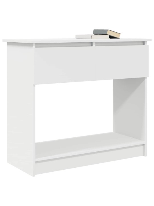 KONSOOLLAUD SAHTLITEGA, VALGE, 85,5X38,5X74,5 CM