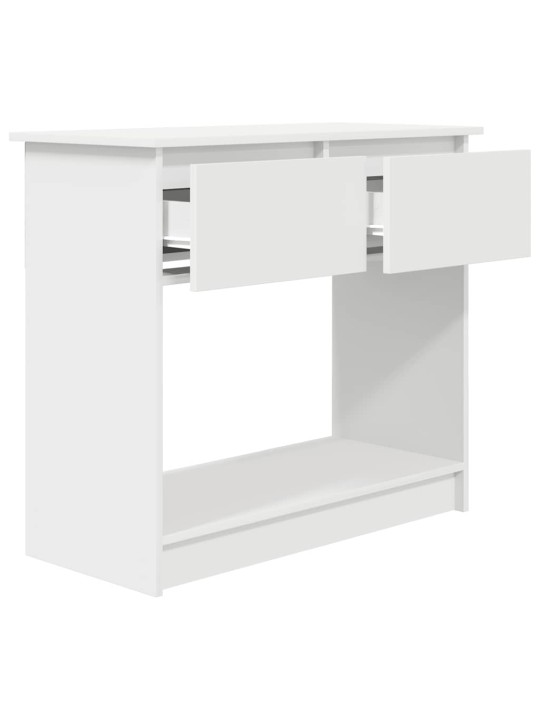 KONSOOLLAUD SAHTLITEGA, VALGE, 85,5X38,5X74,5 CM