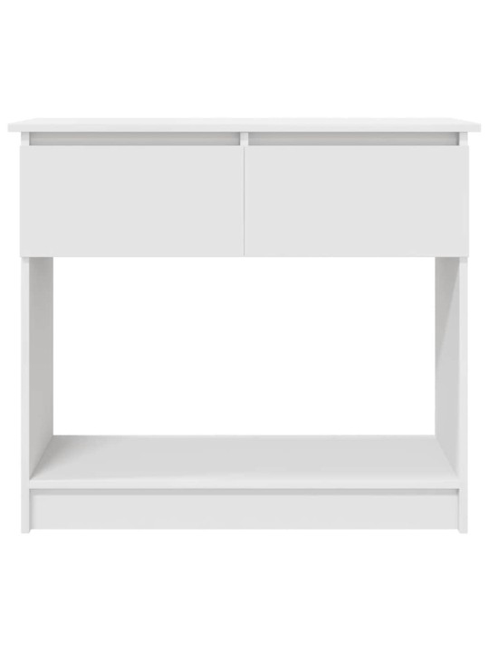 KONSOOLLAUD SAHTLITEGA, VALGE, 85,5X38,5X74,5 CM