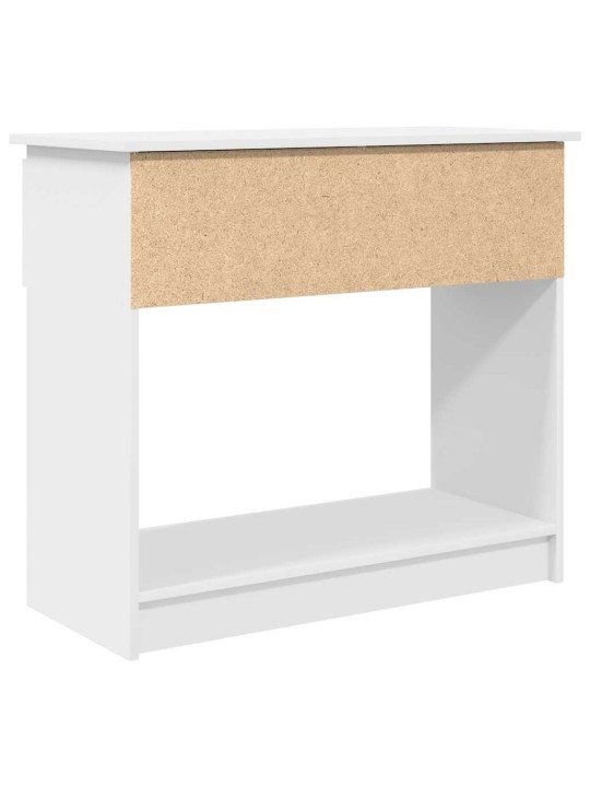 KONSOOLLAUD SAHTLITEGA, VALGE, 85,5X38,5X74,5 CM