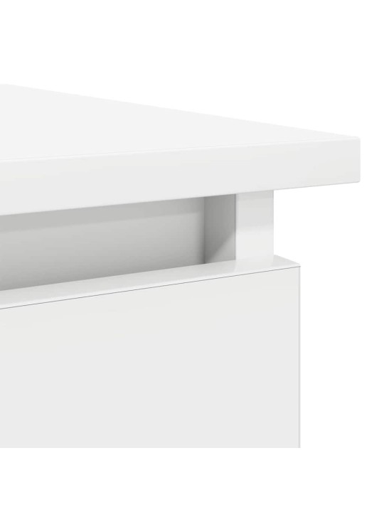 KONSOOLLAUD SAHTLITEGA, VALGE, 85,5X38,5X74,5 CM