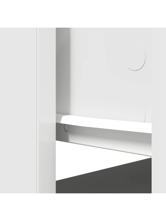 KONSOOLLAUD SAHTLITEGA, VALGE, 85,5X38,5X74,5 CM