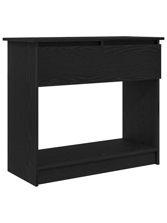 KONSOOLLAUD SAHTLITEGA, MUST, 85,5X38,5X74,5 CM