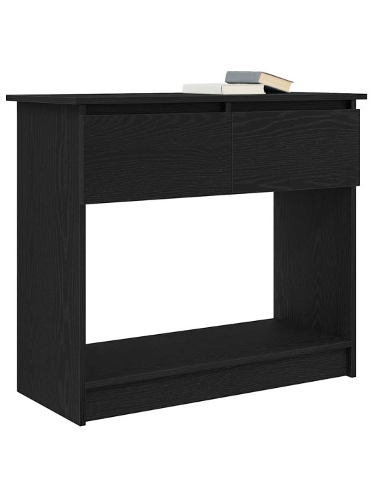 KONSOOLLAUD SAHTLITEGA, MUST, 85,5X38,5X74,5 CM