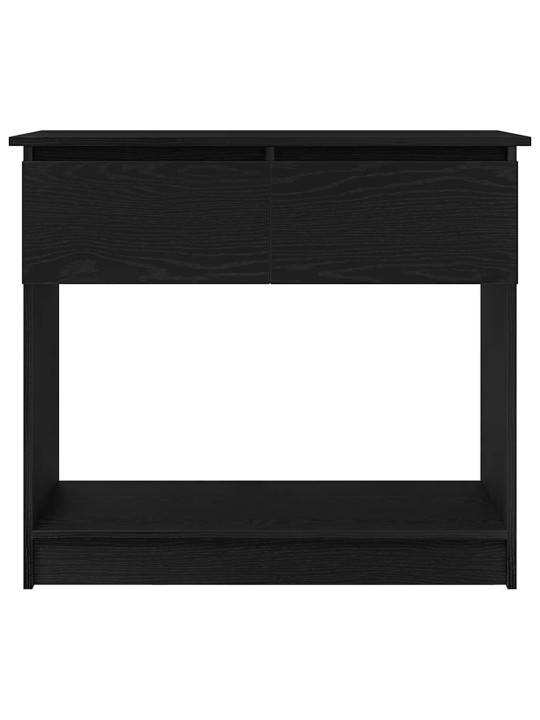 KONSOOLLAUD SAHTLITEGA, MUST, 85,5X38,5X74,5 CM