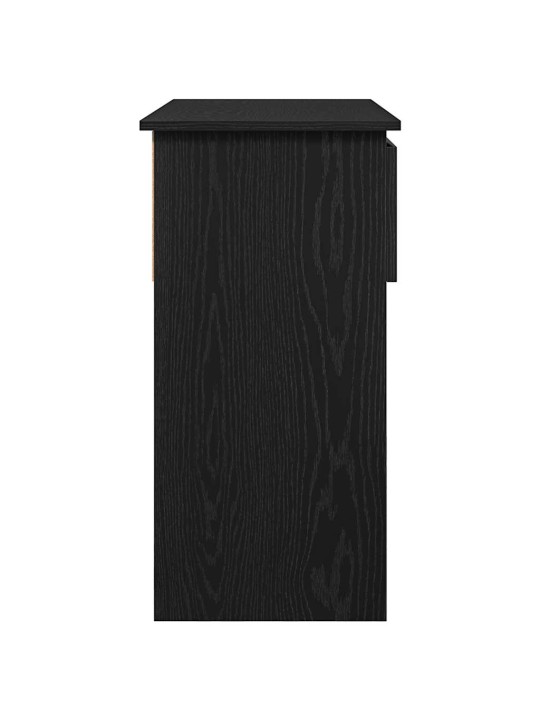 KONSOOLLAUD SAHTLITEGA, MUST, 85,5X38,5X74,5 CM