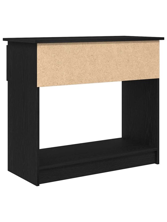 KONSOOLLAUD SAHTLITEGA, MUST, 85,5X38,5X74,5 CM