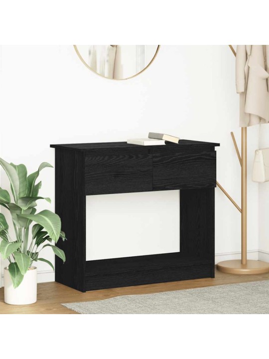 KONSOOLLAUD SAHTLITEGA, MUST, 85,5X38,5X74,5 CM