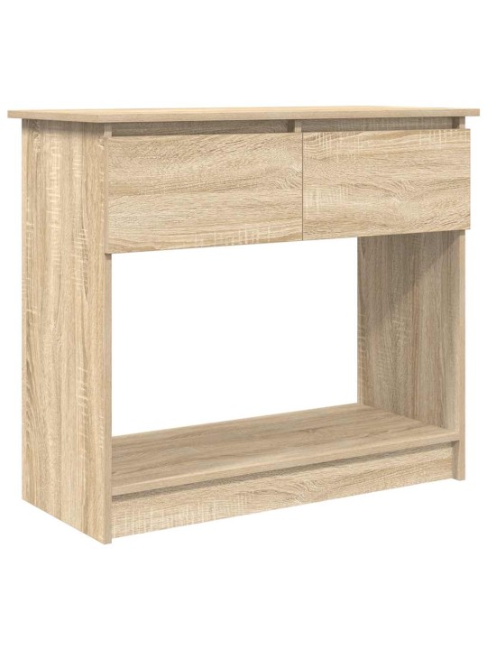 KONSOOLLAUD SAHTLITEGA, SONOMA TAMM, 85,5X38,5X74,5 CM