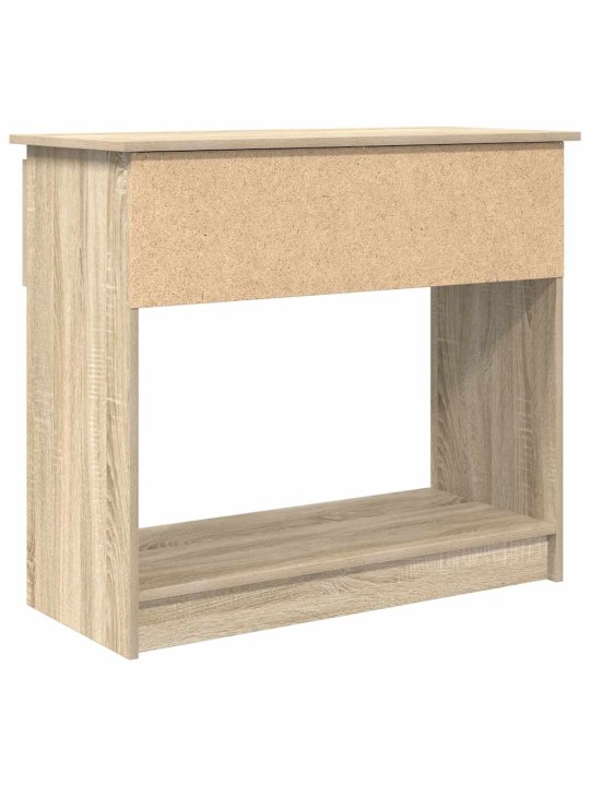 KONSOOLLAUD SAHTLITEGA, SONOMA TAMM, 85,5X38,5X74,5 CM