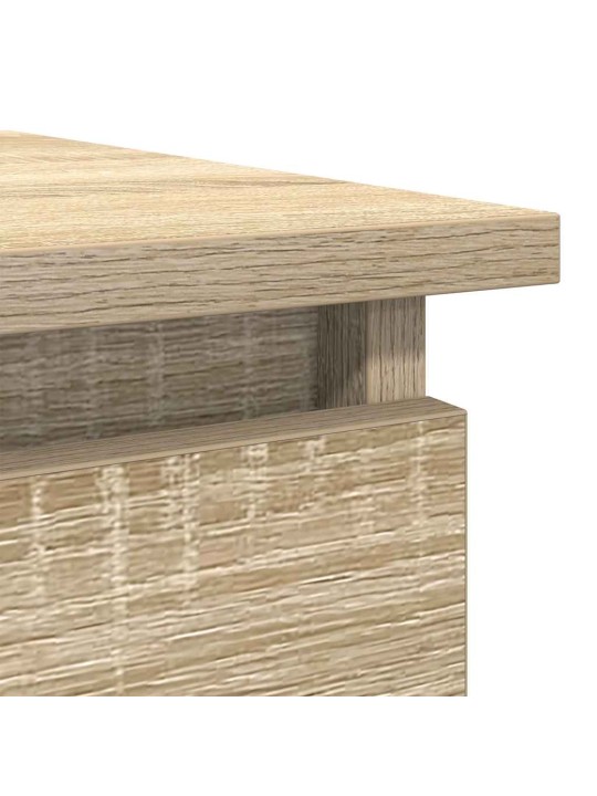 KONSOOLLAUD SAHTLITEGA, SONOMA TAMM, 85,5X38,5X74,5 CM