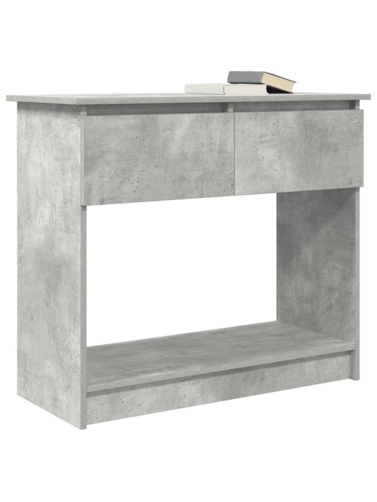KONSOOLLAUD SAHTLITEGA, BETOONHALL, 85,5X38,5X74,5 CM