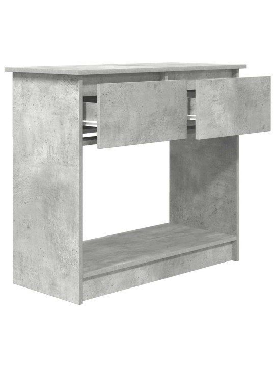 KONSOOLLAUD SAHTLITEGA, BETOONHALL, 85,5X38,5X74,5 CM