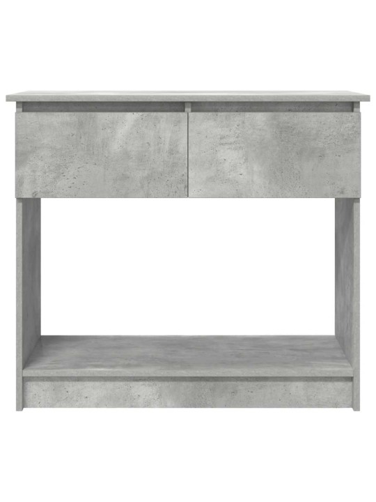KONSOOLLAUD SAHTLITEGA, BETOONHALL, 85,5X38,5X74,5 CM