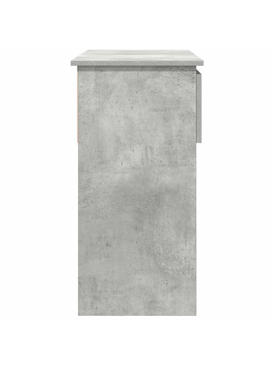 KONSOOLLAUD SAHTLITEGA, BETOONHALL, 85,5X38,5X74,5 CM