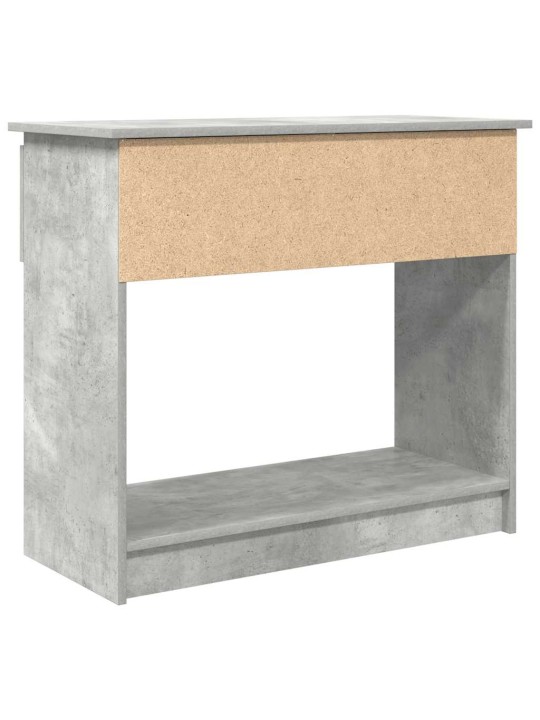KONSOOLLAUD SAHTLITEGA, BETOONHALL, 85,5X38,5X74,5 CM