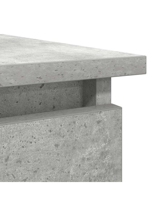 KONSOOLLAUD SAHTLITEGA, BETOONHALL, 85,5X38,5X74,5 CM