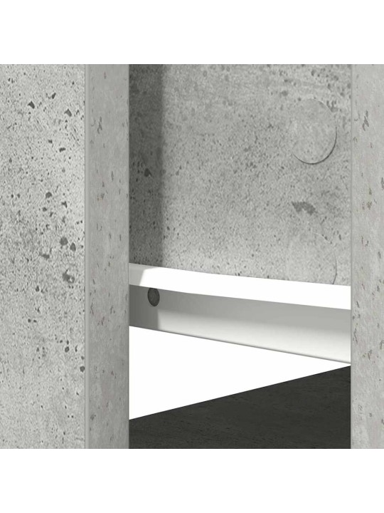 KONSOOLLAUD SAHTLITEGA, BETOONHALL, 85,5X38,5X74,5 CM