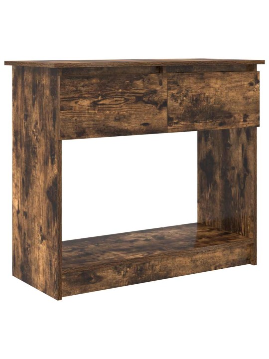KONSOOLLAUD SAHTLITEGA, SUITSUTATUD TAMM, 85,5X38,5X74,5 CM