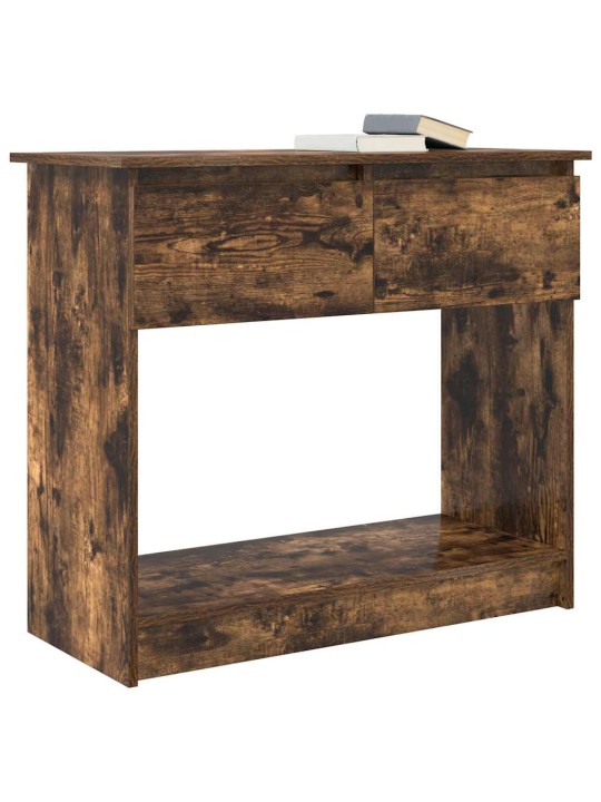 KONSOOLLAUD SAHTLITEGA, SUITSUTATUD TAMM, 85,5X38,5X74,5 CM