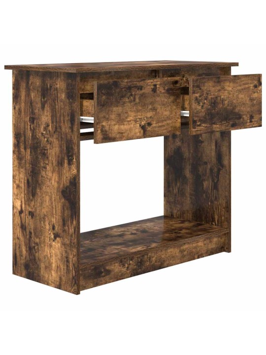 KONSOOLLAUD SAHTLITEGA, SUITSUTATUD TAMM, 85,5X38,5X74,5 CM