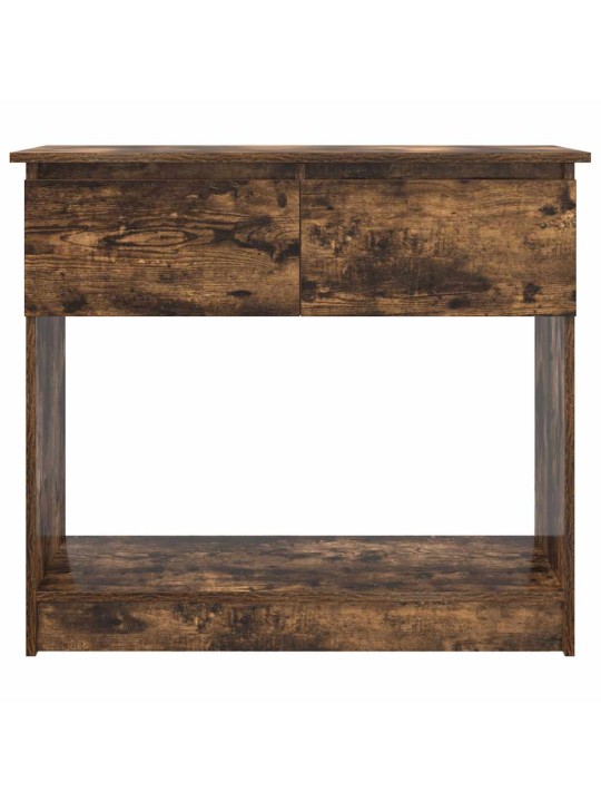 KONSOOLLAUD SAHTLITEGA, SUITSUTATUD TAMM, 85,5X38,5X74,5 CM