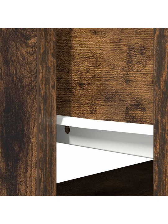KONSOOLLAUD SAHTLITEGA, SUITSUTATUD TAMM, 85,5X38,5X74,5 CM