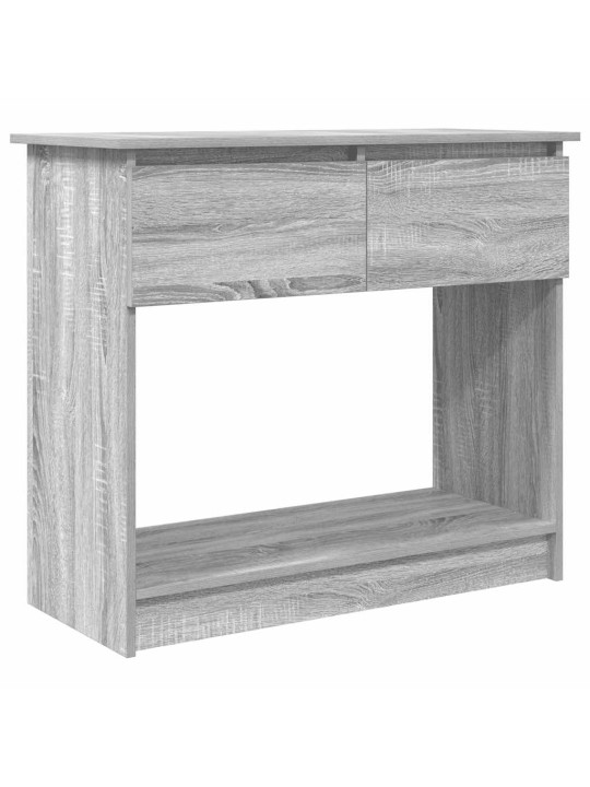 KONSOOLLAUD SAHTLITEGA, HALL SONOMA TAMM, 85,5X38,5X74,5 CM
