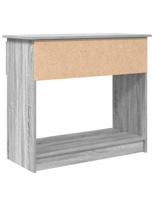 KONSOOLLAUD SAHTLITEGA, HALL SONOMA TAMM, 85,5X38,5X74,5 CM