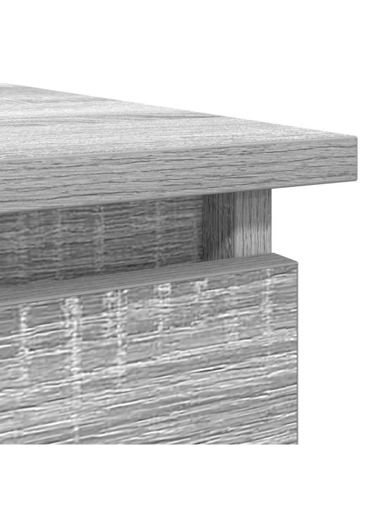 KONSOOLLAUD SAHTLITEGA, HALL SONOMA TAMM, 85,5X38,5X74,5 CM