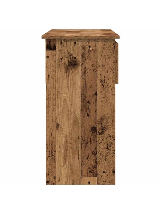 KONSOOLLAUD SAHTLITEGA, VANA PUIT, 85,5X38,5X74,5 CM